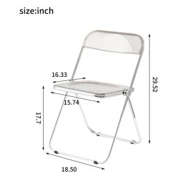 Folding Chairs, Transparent Chairs