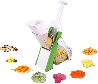 Multifunctional Household Lemon Slicer For Vegetable Cutting (Color: Green)