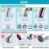 Vortopt Faucet Water Filter For Sink - NSF Certified Water Purifier For Faucet, 400 Gallons Faucet Mount Tap Water Filtration System For Kitchen, Bath